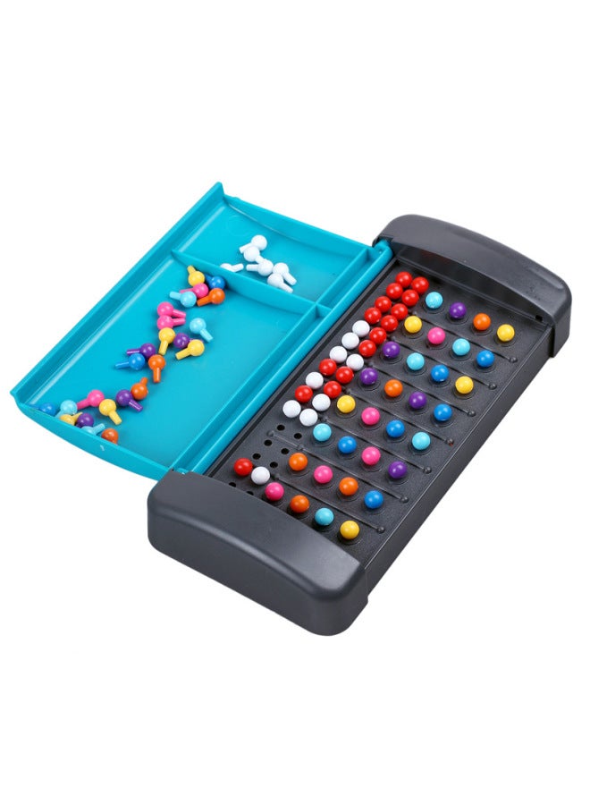Family Match Game Super Calculation Logic Thinking Reasoning Educational Toy Code Breaking Puzzle Desktop Game-Color:Travel Edition Magic Calculation (290g)  - Image 2