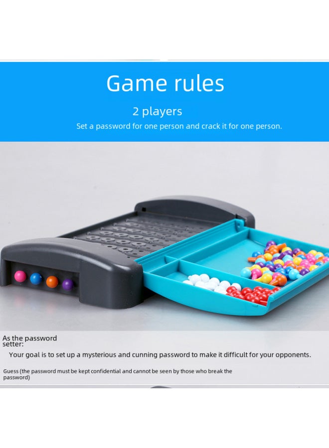 Family Match Game Super Calculation Logic Thinking Reasoning Educational Toy Code Breaking Puzzle Desktop Game-Color:Travel Edition Magic Calculation (290g)  - Image 4