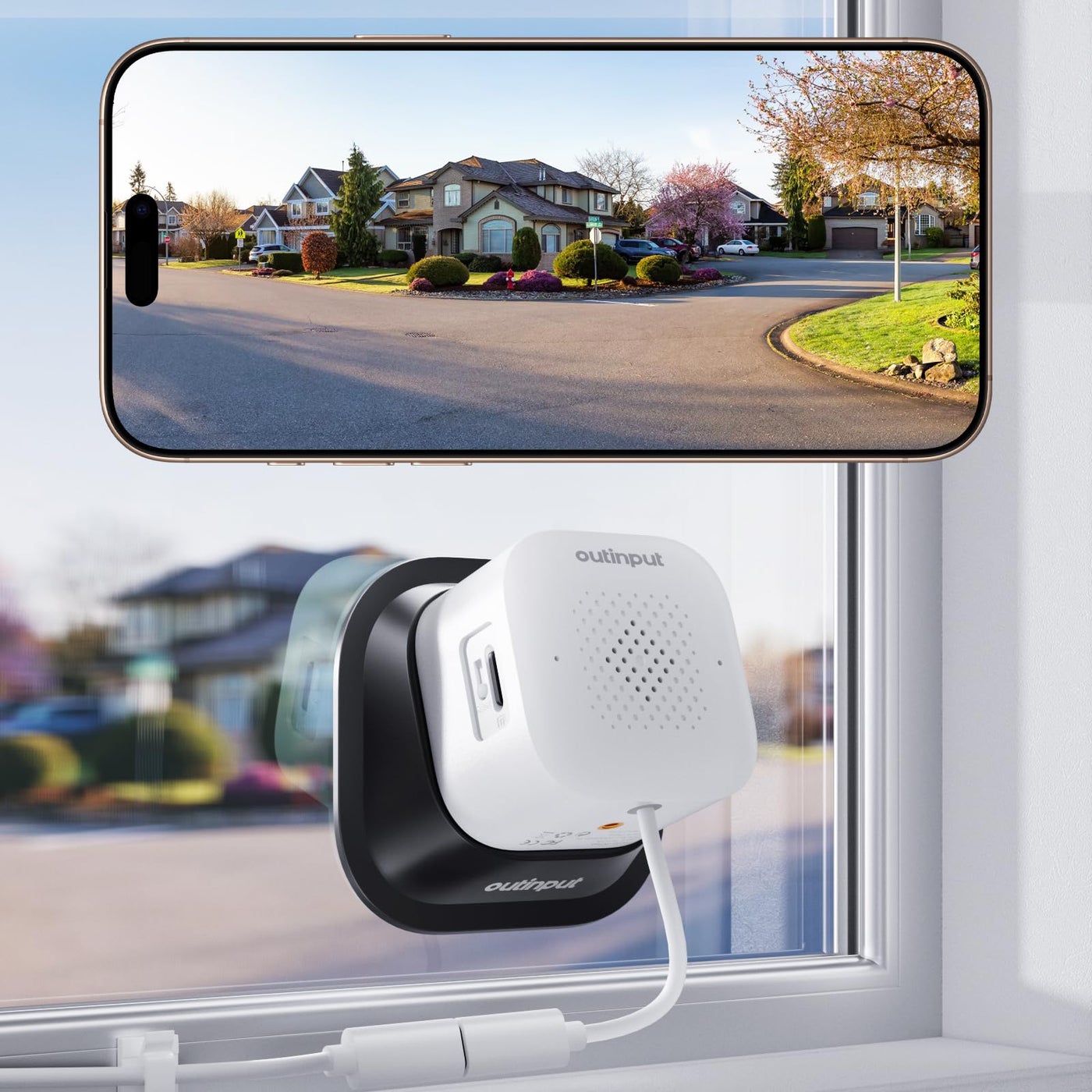 outinput Outinput PC340 Window Camera 110 inch Z61B6FDF6F245891D725BZ