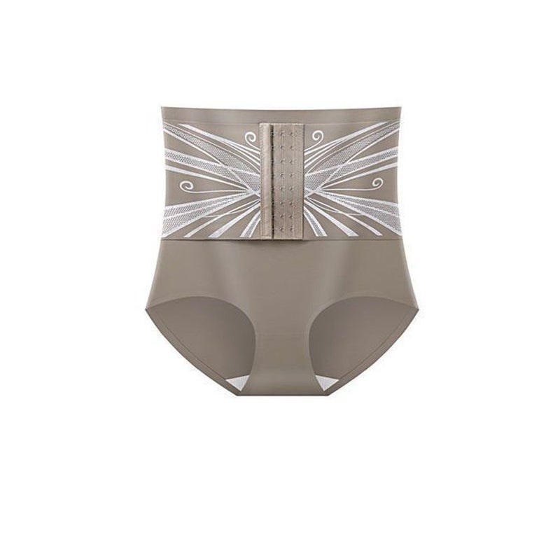 Popular Strong Abdominal Control Buttoned Seamless Waistband Underwear Strong Buttocks Adjustment Body Shaping Pants - Image 1
