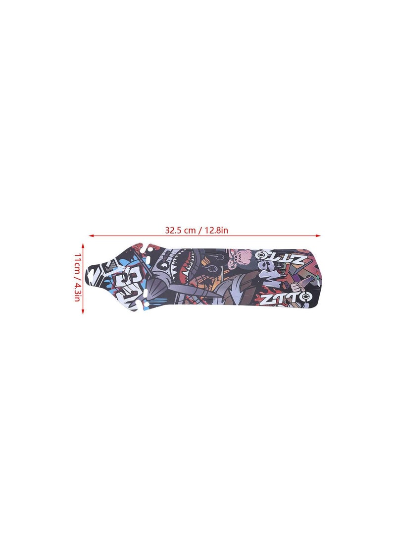GGOOT Bike Mudguard 4.3 x 12.8inch Bike Fender Bicycle Rear Wheel Tire Mud Guard for Mountian Bike Road Bike - Image 3