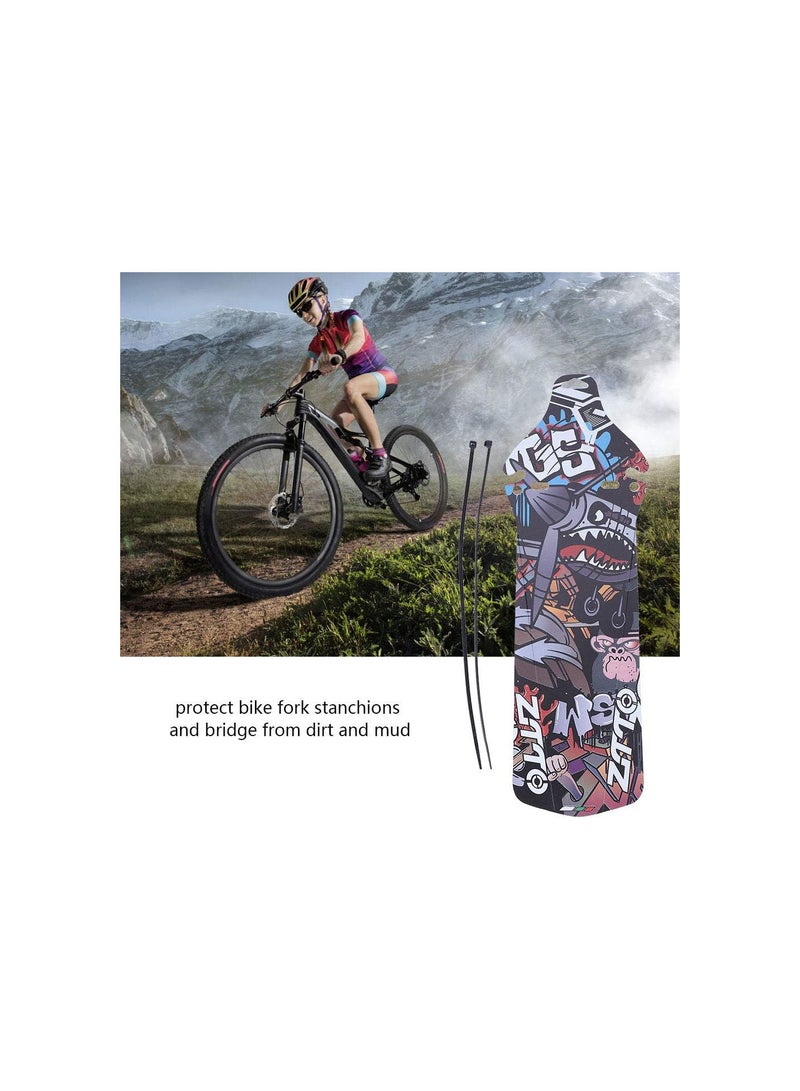 GGOOT Bike Mudguard 4.3 x 12.8inch Bike Fender Bicycle Rear Wheel Tire Mud Guard for Mountian Bike Road Bike - Image 4