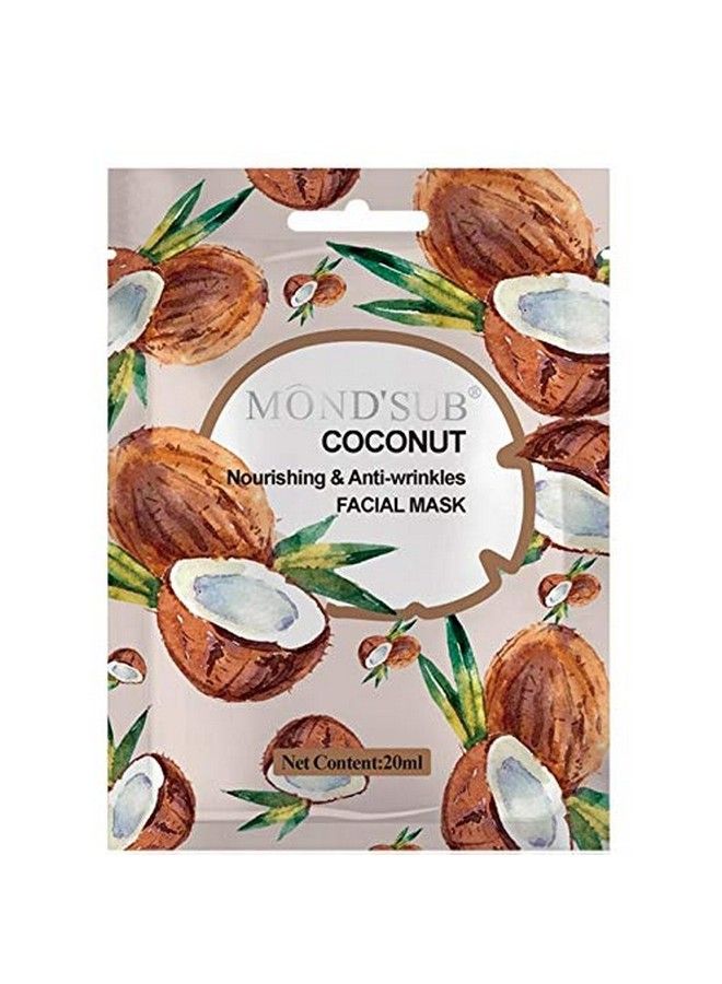 Mond'sub Coconut Face Mask Sheet 20 Ml (Pack Of 12) - Image 5