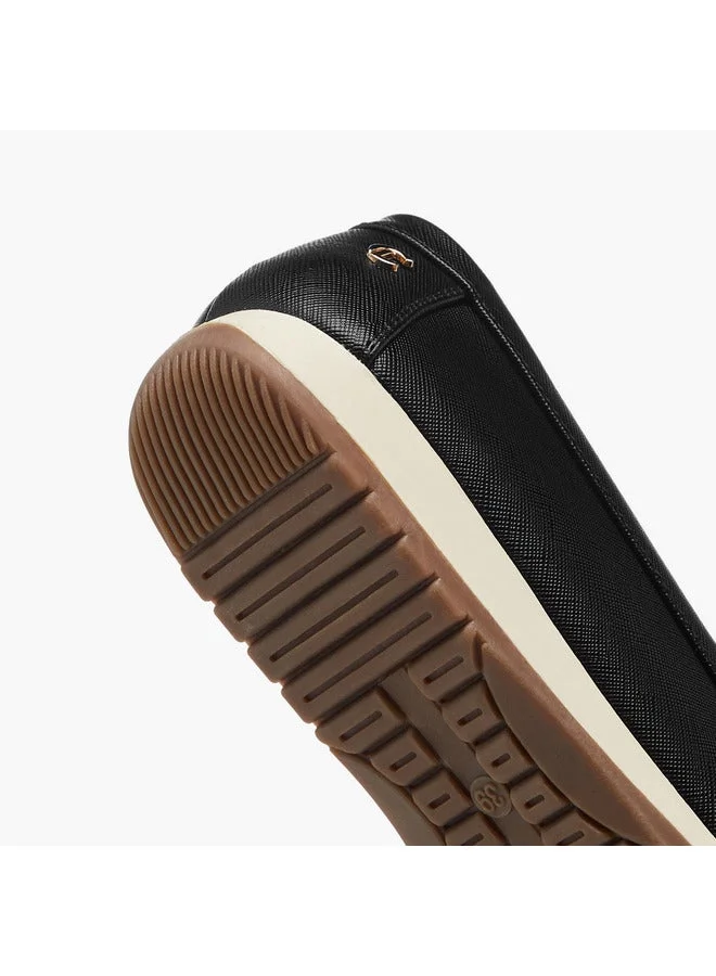 Le Confort Women's Bow Detail Slip-On Moccasins