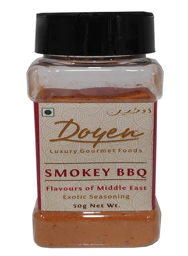Doyen Smoky BBQ Seasoning - Perfect smoky flavour for Grills | BBQ | Fries | Roasts | Sprinkler on salads, paneer, cheese - Image 1