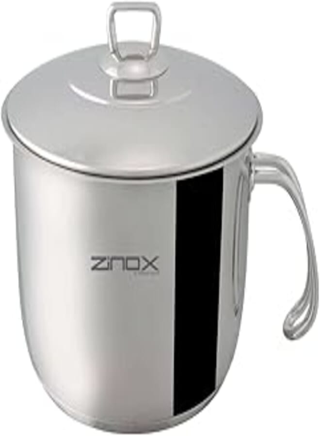 Zinox milk pot (16) Silver ZMPC16