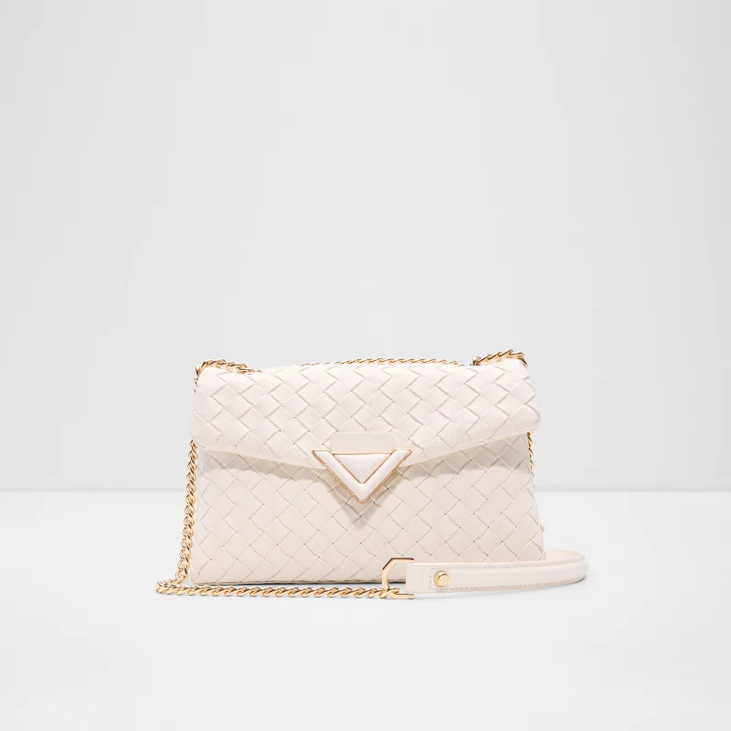 ALDO Softwoven Textured Crossbody Bag With Chain Strap