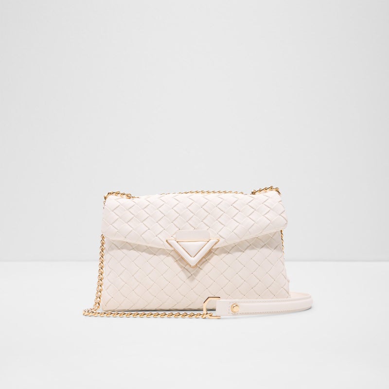 الدو حقيبة كروس بودي منسوجة ناعمة بحزام سلسلة - Image 1