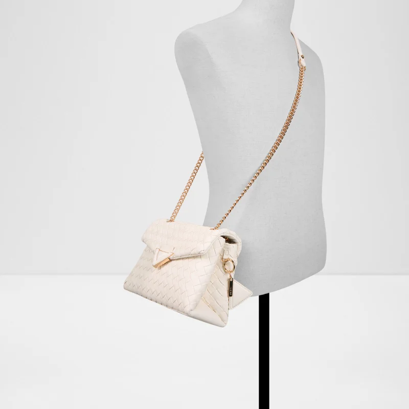 ALDO  Softwoven Textured Crossbody Bag With Chain Strap for Women | Best Price UAE