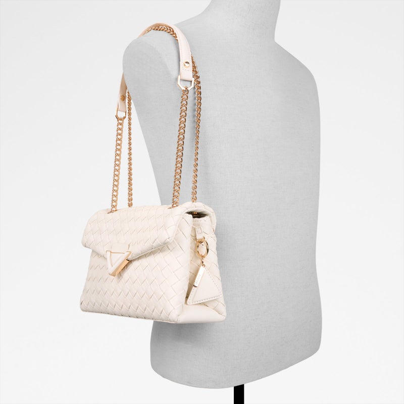 الدو حقيبة كروس بودي منسوجة ناعمة بحزام سلسلة - Image 5