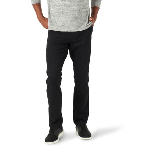 LEE Performance Series Extreme Comfort Relaxed Pant, Black, 36W x 34L - Image 3