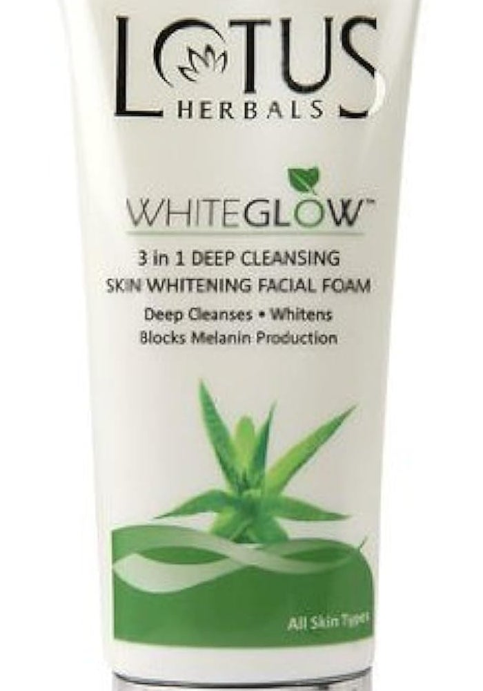 Lotus فوم تنظيف الوجه العميق 3 في 1 من لوتس هيربالز وايت جلو