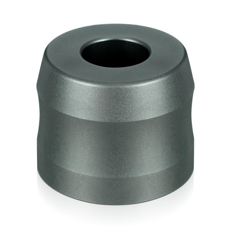 Large Opening Aluminum Alloy Razor Stand Black Holder For Mens Bathroom Storage - Image 2