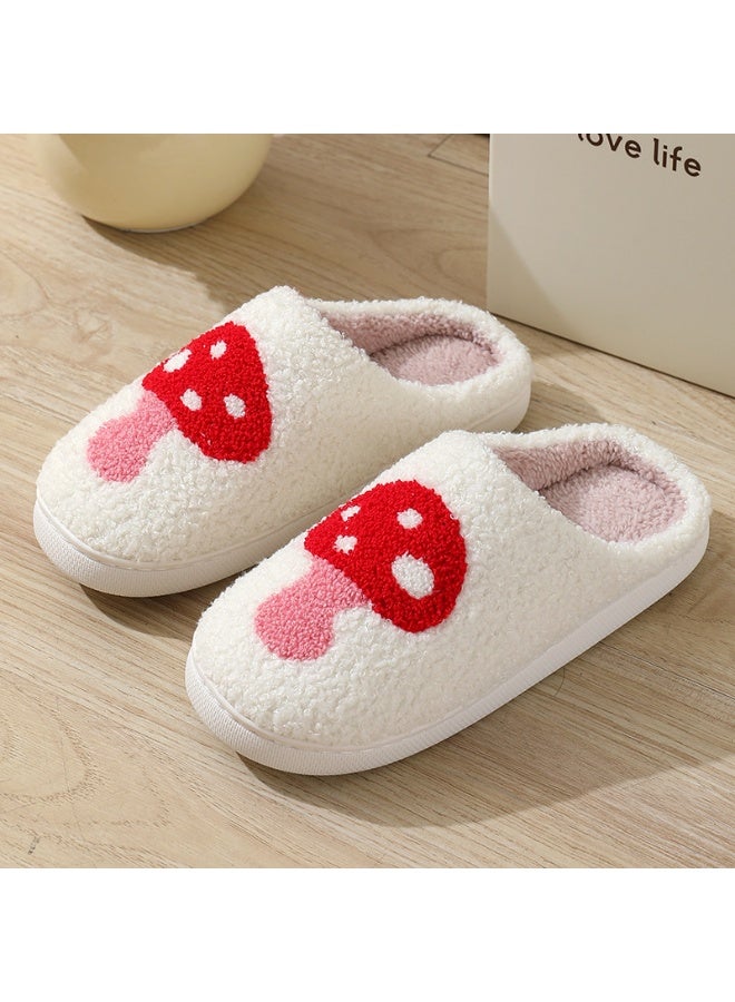 إسكدنيا الصفحة الرئيسية حذاء للنساء الرجال, الشتاء حذاء بلش مع رغوة الذاكرة, فلوفي لينة دافئة انزلاق على حذاء المنزل, مضادة للانزلاق مريحة حذاء أزواج بلش دافئة للحذاء الداخلي في الهواء الطلق - Image 1