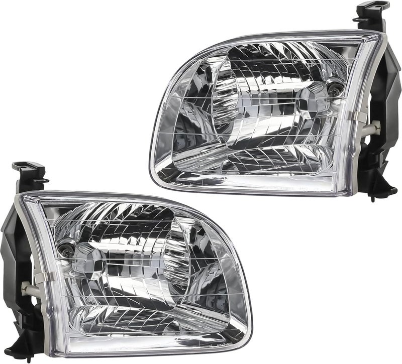 Garage-Pro Driver and Passenger Side Headlight Set for Toyota Sequoia 2001-2004 Halogen - Image 1