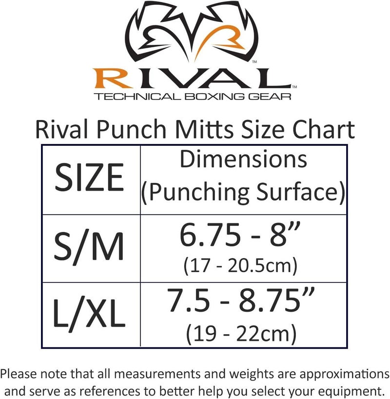 RIVAL Boxing RPM11 Evolution Punch Mitts, Pre-Curved Oval Punching Surface, Padded Finger Cover, and Stabilizing Wrist Strap - Image 4