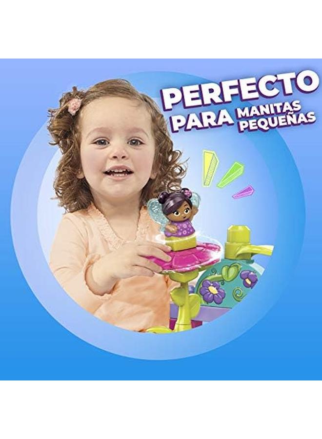 MEGA First Builders Flower Garden With Big Building Blocks Building Toys For Toddlers 13 Pieces - Image 2