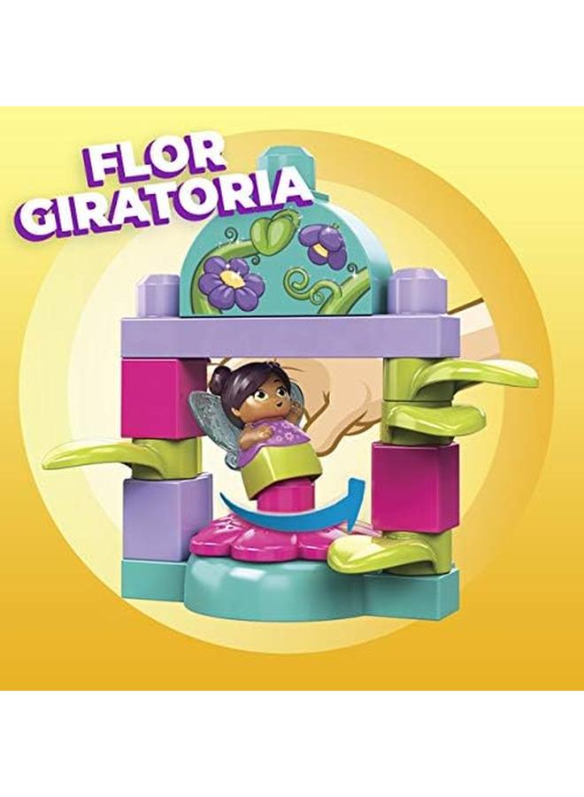 MEGA First Builders Flower Garden With Big Building Blocks Building Toys For Toddlers 13 Pieces - Image 3