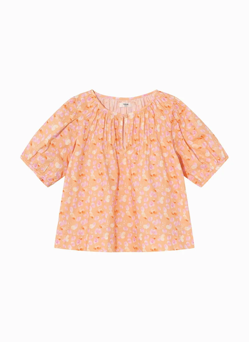 Balabala Kids Girl Woven short-sleeved shirt