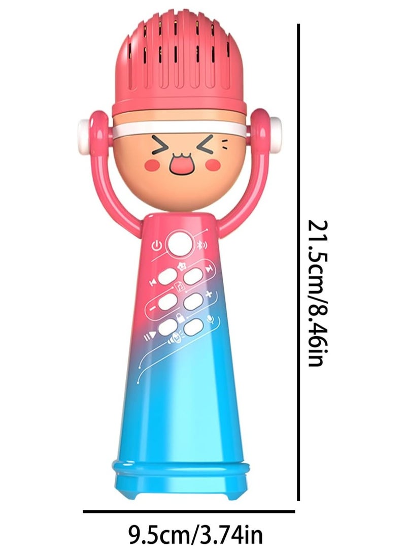 CMGTYYD Karaoke Microphones For Kids, Portable Singing Speaker With Light, Fun Voice Changing Puzzle Game, Sensory Musical Toy For Boy And Girls - Image 5