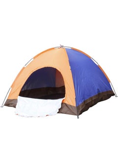 Generic 3-Person Camping Tent, Family Pop Up Dome Tent, Waterproof Instant Tent, Portable Sun Protection Tent, Lightweight Beach Tent for Sports Travel Picnic Backpacking  - Image 1