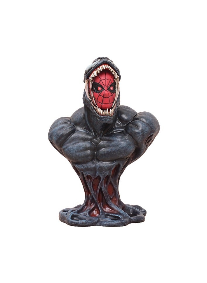 عام السم 2 الذبح يبدأ السم أنيمي الطرفية السم الرجل العنكبوت التمثال محاصر الشكل نموذج زخرفة هدايا للجماهير والأصدقاء (16cm) - Image 1