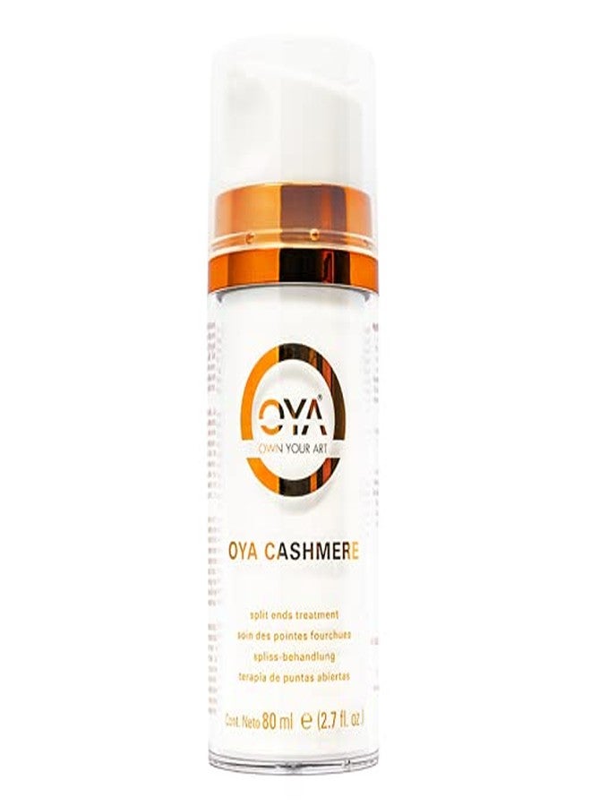OYA CASHMERE Split End Repair Cream - 80 ml - Highly Concentrated Treatment for Dry, Damaged, Color Treated, Curly and Normal Hair - Repairs Bonds and Controls Frizz - Image 1