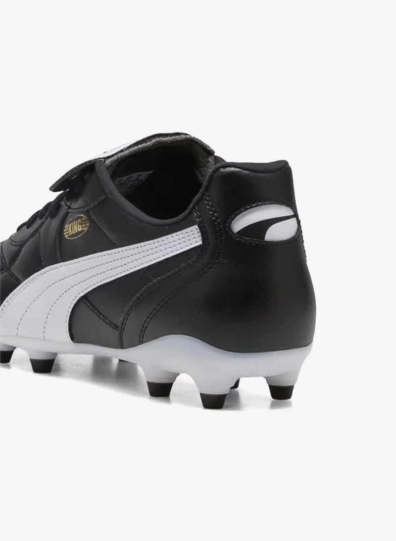 Puma PUMA Black-PUMA White-PUMA Gold KING TOP FG/AG Football Boots Unisex for Men | Best Price UAE