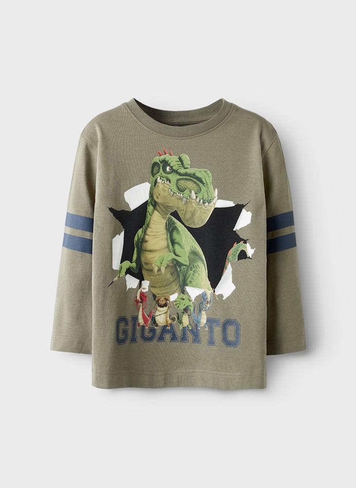 NAME IT KIds Printed Crew Neck T-Shirt - Image 1