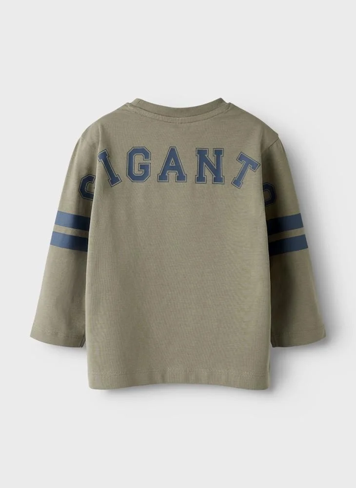 NAME IT KIds Printed Crew Neck T-Shirt