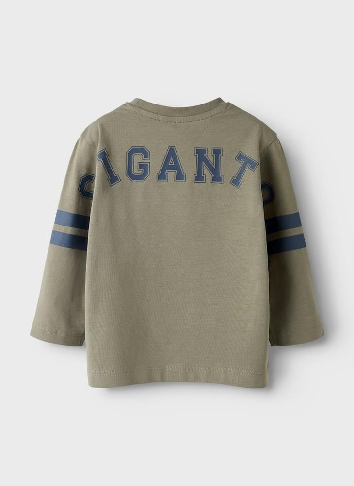 NAME IT KIds Printed Crew Neck T-Shirt - Image 2