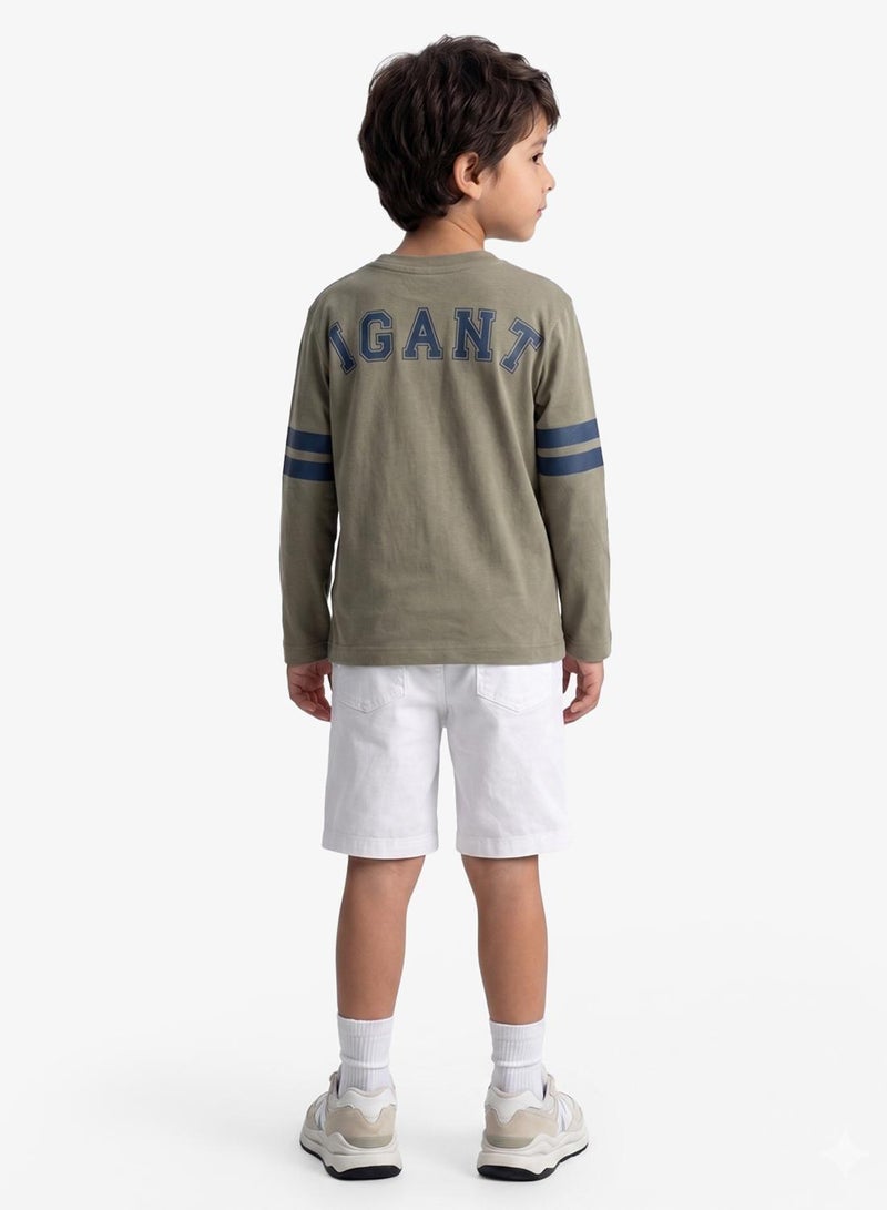 NAME IT KIds Printed Crew Neck T-Shirt - Image 2