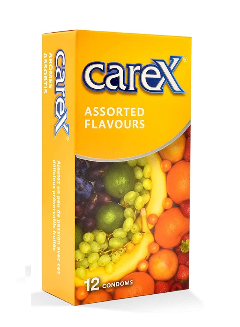 CAREX ASSORTED FLAVOURS 12'S