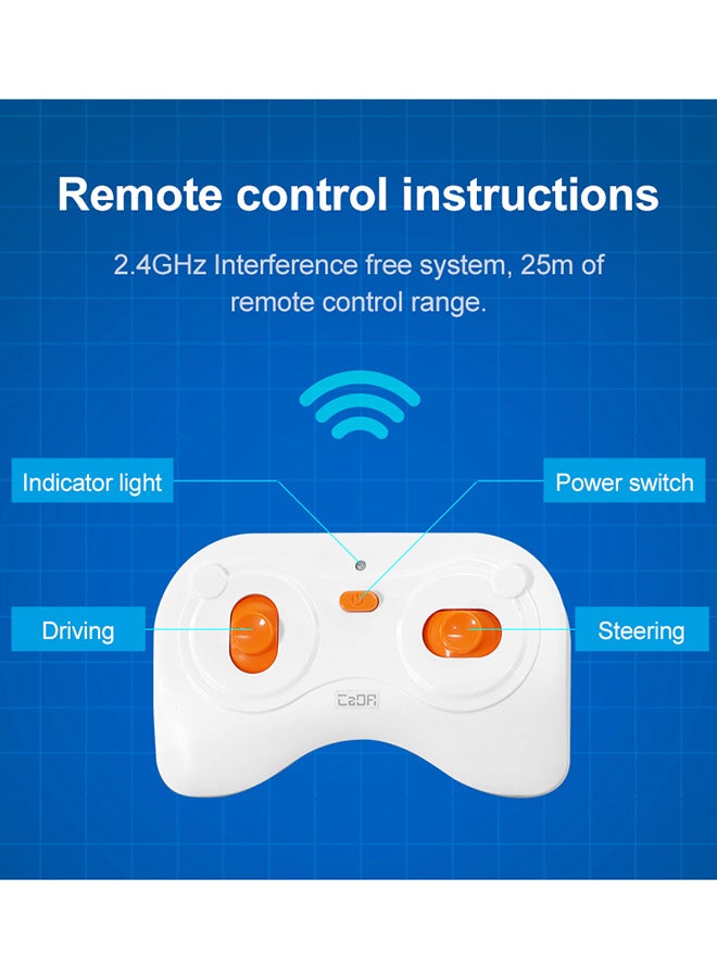 CaDA CaDA Remote Control Car Toy Building Blocks Race Car(Dual Control) C51072W  - Image 4