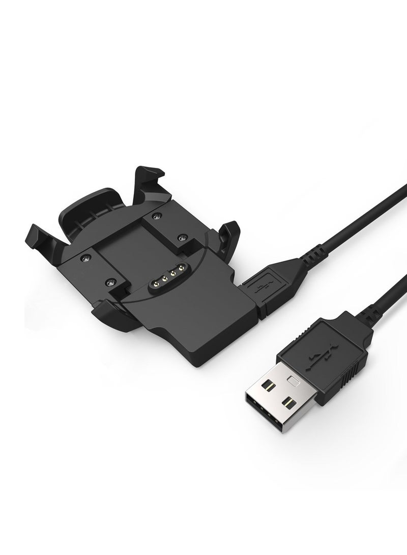 1pcs USB Fast Charging Cable for Garmin Fenix 3 Fenix3 HR/3 Sapphire/Quatix 3/Tactix Bravo SmartWatch Replacement Charger  - Image 1