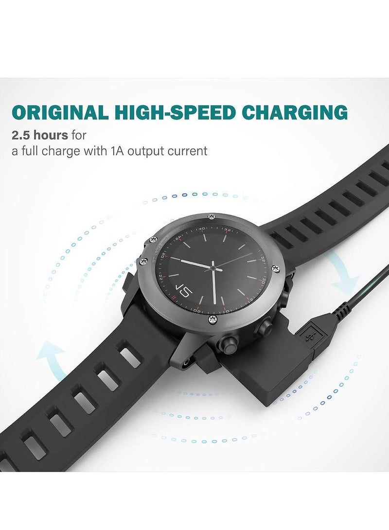 1pcs USB Fast Charging Cable for Garmin Fenix 3 Fenix3 HR/3 Sapphire/Quatix 3/Tactix Bravo SmartWatch Replacement Charger  - Image 3