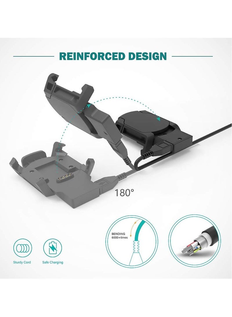1pcs USB Fast Charging Cable for Garmin Fenix 3 Fenix3 HR/3 Sapphire/Quatix 3/Tactix Bravo SmartWatch Replacement Charger  - Image 4