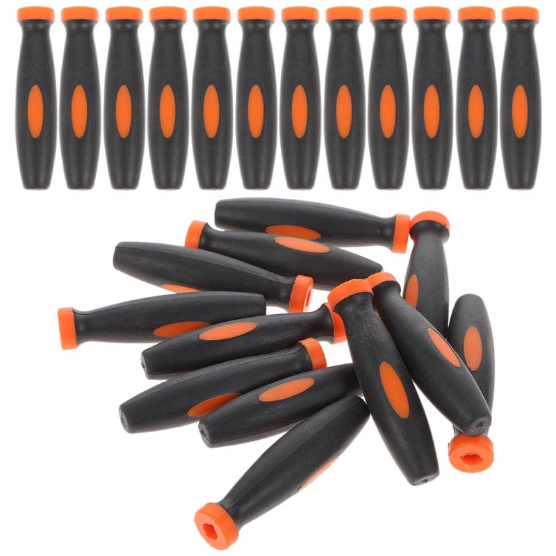 Precision Wood File Handles 24 Pack 3mm Non Slip Rubber Covers - Image 2