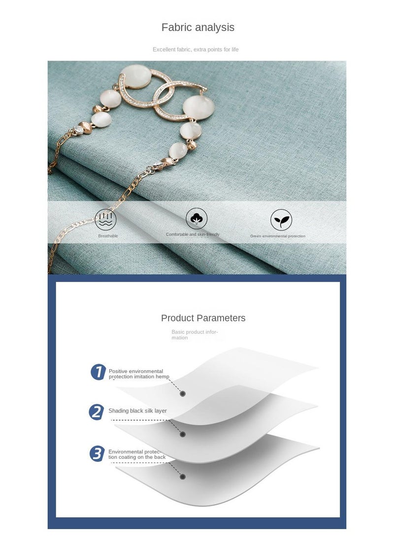 Bluejw 2-Piece Blackout Outdoor Curtains Dark Brown - Image 2