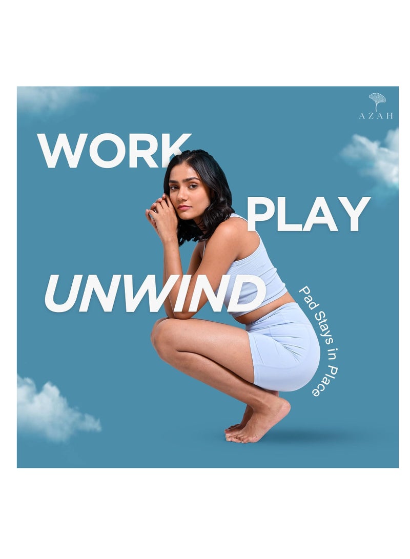 AZAH Sanitary Pads for Women (10 Reg + 10 XL) [Pack of 20] 100% Rash-Free sanitary napkins | 3x More Absorption, Cottony Soft and Dry Top Cover for heavy Flow | Toxin Free, Locks Odour, Leak-Proof - Image 4