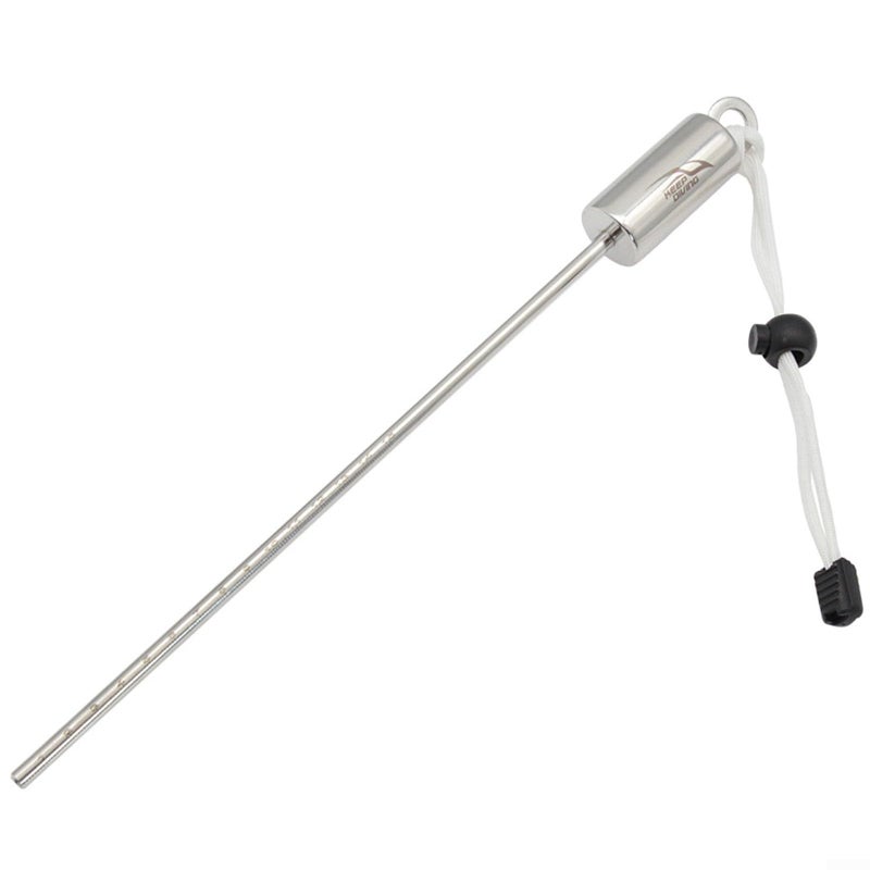 Yellow Diving Rattle Pointer Rod 316 Stainless Steel Underwater Probe with Hand Strap - Image 5