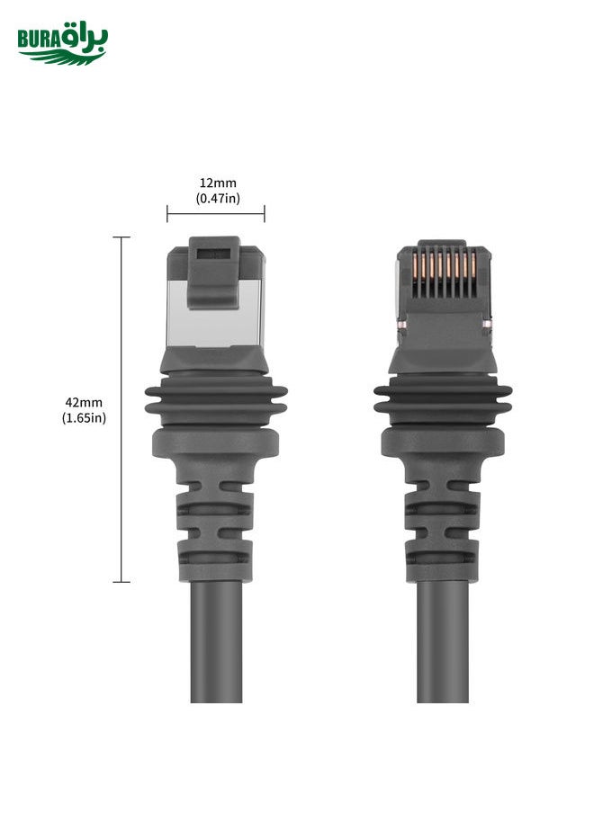 BURAQ Satellite Dedicated Ethernet Cable for Starlink Actuated Gen 3, Length:30.5m  - Image 3