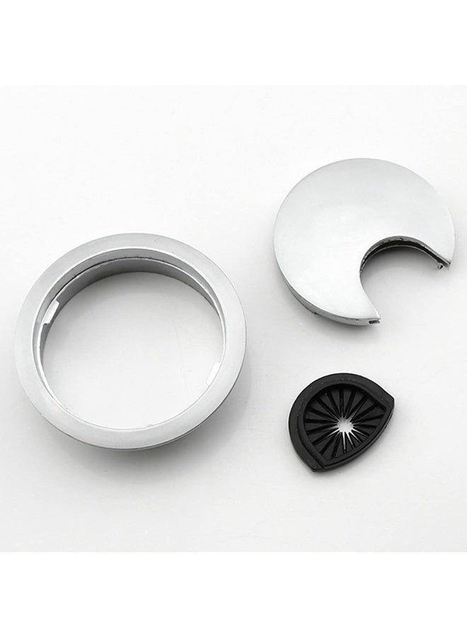 Cable Grommets Computer Desk Metal Hole Round Cover For Organizer Bronze 4 Pieces 60Mm - Image 3