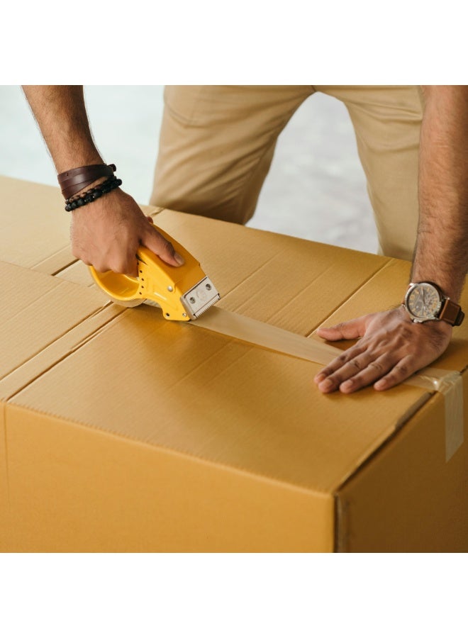Pack of 10 Heavy Duty Corrugated Moving Boxes - 45x45x45cm, 5-Ply Double Wall Brown Carton, 28kg Capacity - Image 5