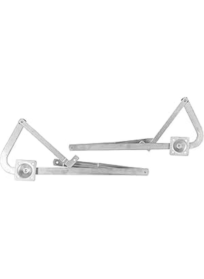 Zinc Replacement Attic Ladder Hinge Arms Compatible with Mk 5 WU2210 W2208 W2210 - Image 1