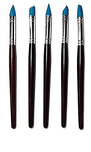 eS³kube Art Mandala Tools Set of 22 pcs for Nail Mandala & Dot Painting (Pack of 8 Acrylic Mandala Sticks, 5 Acrylic Dotting Tools, 4 Ball Tools & 5 Color Shapers) - Image 5