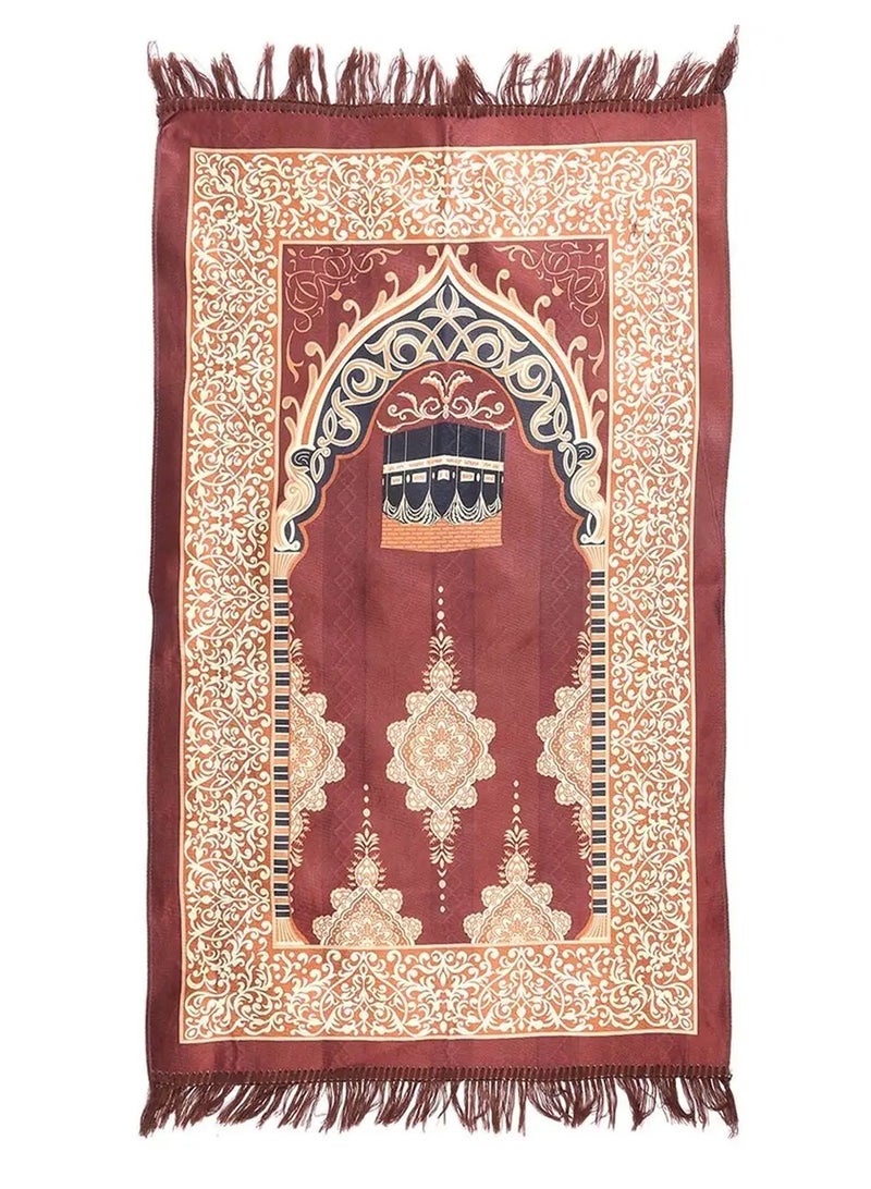 MANASEK Manasek Makkah Polyester Prayer Mat - Image 1