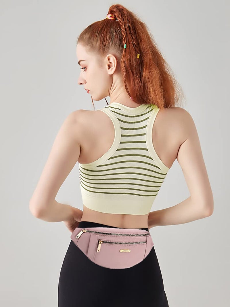 EVANCARY Fanny Packs Waist Pack for Women, Waterproof Waist Bag with Adjustable Strap for Travel Sports Running - Image 3