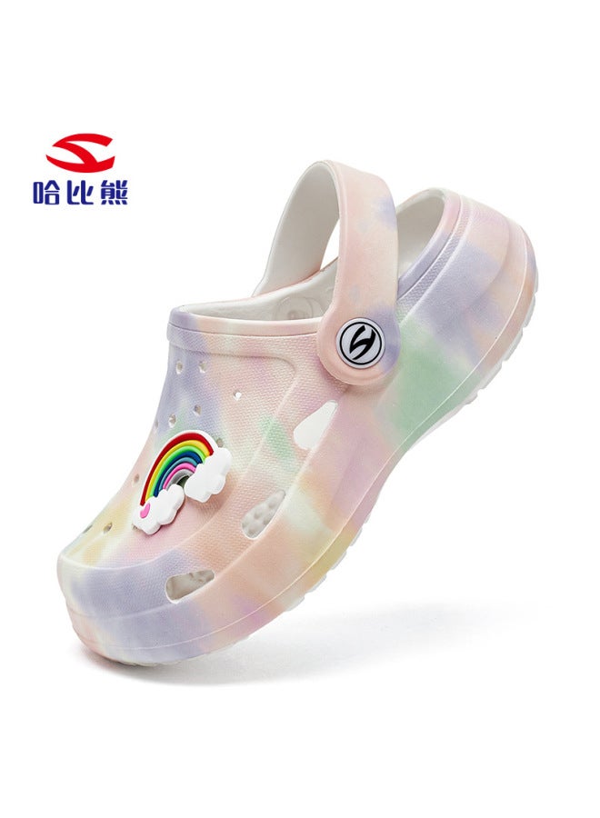 Habib Summer Boys And Girls Slippers Children Beach Shoes Sandals Children's Hole Shoes Baotou Baby Shoes