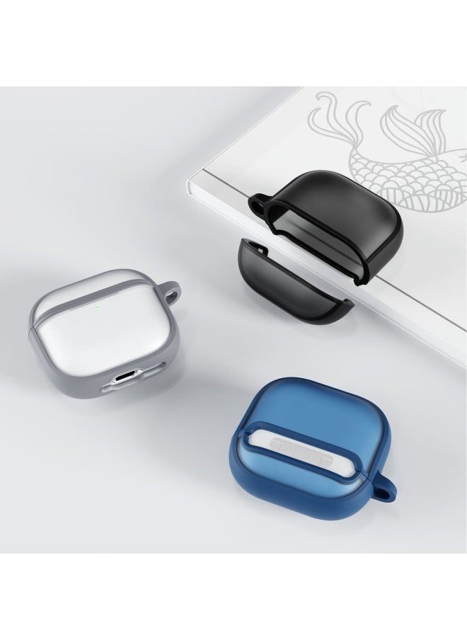 Generic - For Apple Airpods 4 Generation Bluetooth Headset Protective Case Frosted Drop-resistant AirPods3/2 Generation Protective Case-Color:Black-Applicable Model:Airpods Pro 2 Generation (2022 New) - Image 1